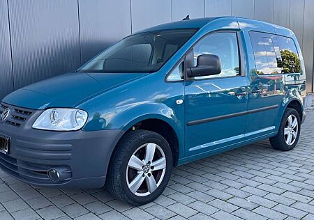 VW Caddy Volkswagen Life 1.9 TDI -5-Sitzer -AHK-TÜV-Garantie