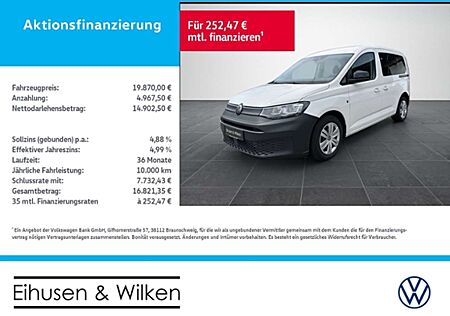 VW Caddy Volkswagen 2.0+TDI+KLIMA+MFA+MFL+DAB+