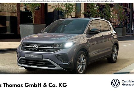 VW T-Cross Volkswagen 1.0 TSI DSG Goal LED Navi AHK PDC SHZ Klima