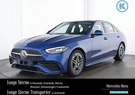 Mercedes-Benz C 200 AMG+DISTRO+360°+LENKHZ+AMBI+MEMORY+TWA+DWA