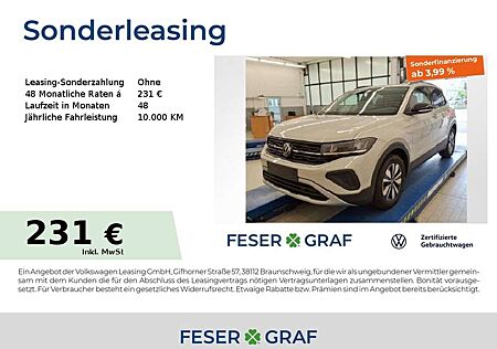 VW T-Cross Volkswagen Goal 1.0 TSI APP LED SiHz