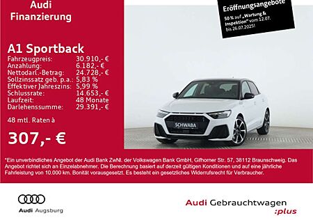 Audi A1 2x S line 40 TFSI S tr. *ACC*LED*18