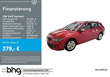 VW Golf Variant Volkswagen 1.5 TSI OPF Life