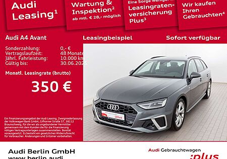 Audi A4 S line 35 TDI S tr. NAVI DAB