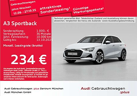 Audi A3 35 TFSI S tronic advanced AHK/HuD/S