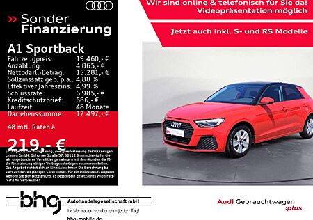 Audi A1 25 TFSI MMi Info connect sound LED
