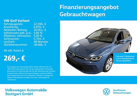 VW Golf Variant Volkswagen Life 1.5 TSI Navi Kamera ACC SHZ