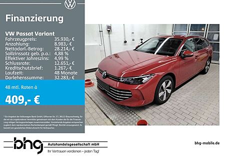 VW Passat Variant Volkswagen 1.5 e-TSI DSG Business ACC Kamera