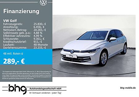 VW Golf Volkswagen Life 1,5 TSI OPF 6-Gang