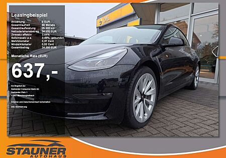 Tesla Model 3 Dual Motor Long Range ACC Auto-Pilot LED Leder Pan