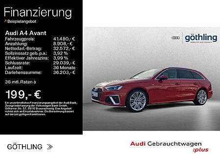 Audi A4 40 TFSI 2x S line *AHK*B&O*LED*Virtual*