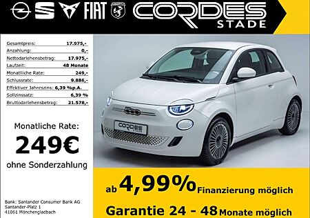 Fiat 500E Icon Automatik Allwetterreifen Kamera Navi LED (24