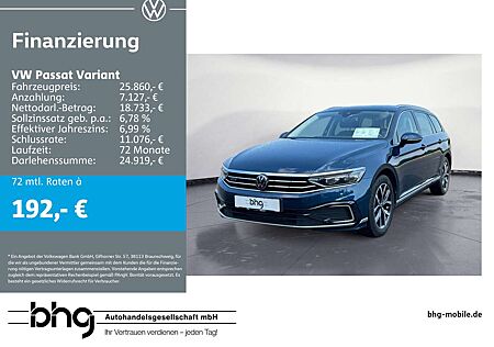 VW Passat Variant Volkswagen GTE 1.4 TSI Plug-In DSG IQ.LIGHT
