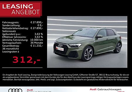 Audi A1 Sportback 30 TFSI S line LED NAVI ACC virtual