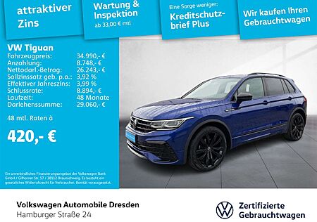 VW Tiguan Volkswagen R-Line 2.0 TDI IQ.LIGHT KAMERA STANDHZG