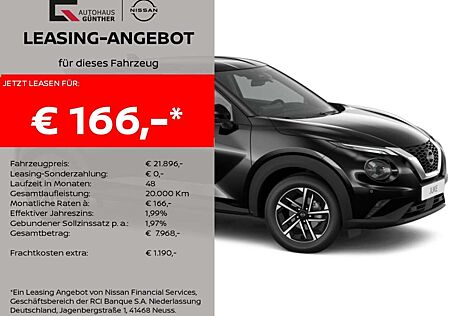 Nissan Juke N-CONNECTA 114PS 6MT Winter/Carplay/RFK