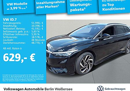VW ID.7 Volkswagen Tourer Pro*360*AHK*APP*HUD*MATRIX*MEMORY*NA