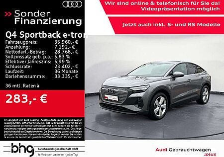 Audi Q4 e-tron Q4 Sportback 40 e-tron Matrix/ACC/Kamera/Navi/As