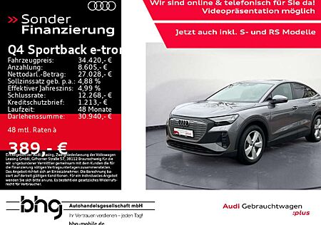 Audi Q4 e-tron Q4 Sportback 40 e-tron Matrix/ACC/Kamera/Navi/As
