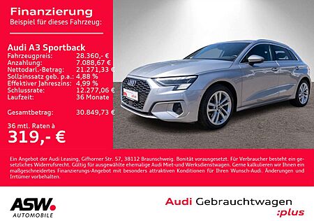 Audi A3 advanced 40TDI quatt Stroni LED RFK