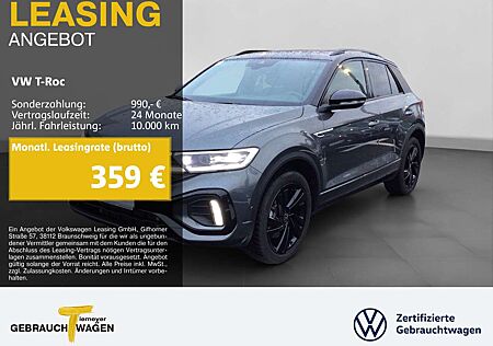VW T-Roc Volkswagen 2.0 TDI DSG R-LINE BLACK LM18 PANO AHK ST.