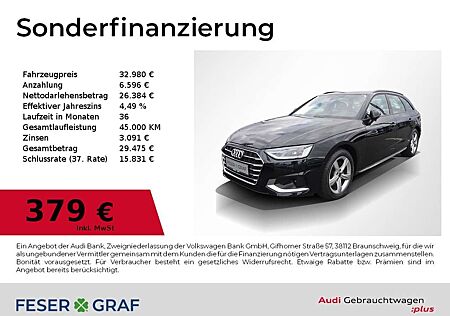Audi A4 Avant 35 TFSI advanced S tronic Rfk Navi 17"
