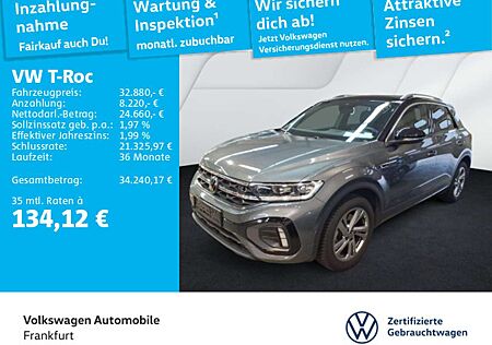 VW T-Roc Volkswagen 2.0 TDI DSG R-Line Navi AHK Spurhalteassis