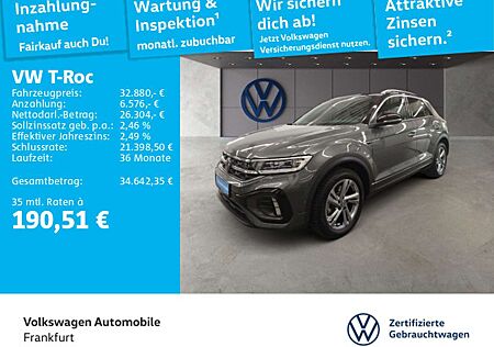 VW T-Roc Volkswagen 2.0 TDI DSG R-Line Navi AHK Spurhalteassis