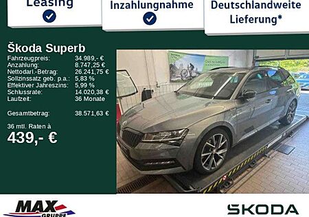 Skoda Superb Combi 2.0TDI Sportline 4x4 KAM+NAVI+ACC