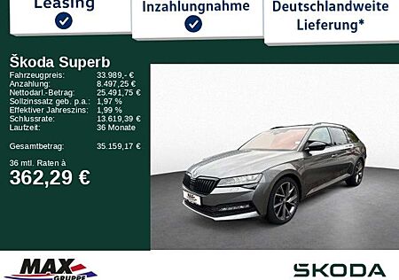 Skoda Superb gebraucht kaufen Skoda Superb Combi 2.0TDI Sportline 4x4 KAM+NAVI+ACC