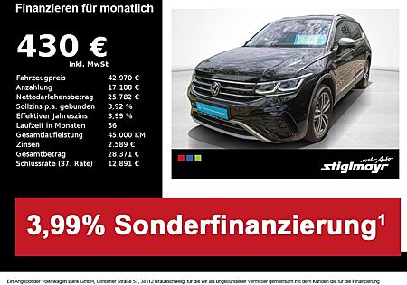VW Tiguan Allspace Volkswagen Elegance 2.0TDI 4-Motion Alu 19´