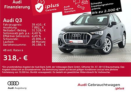 Audi Q3 S line 35 TDI S tr. *LED*VIRTUAL*NAV*ACC*18"*