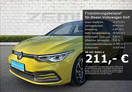 VW Golf Volkswagen VIII 1.5 eTSI DSG Style El. Panodach Navi digitale