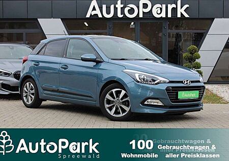 Hyundai i20 blue Passion