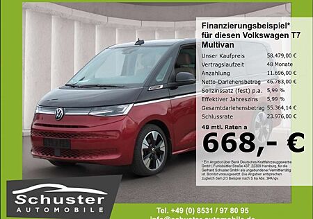 VW T7 Multivan Volkswagen LÜ Style TDI*AHK Panodach Sitzbelüft