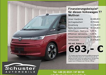 VW T7 Multivan Volkswagen LÜ Style TDI*AHK Panodach Sitzbelüft