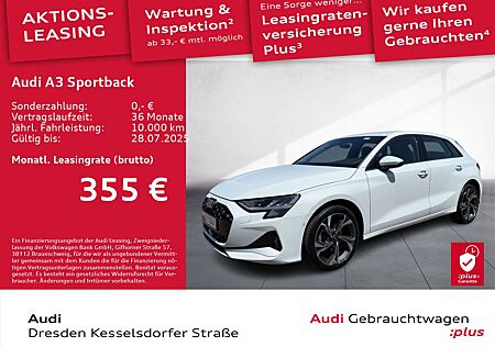 Audi A3 35 TFSI avanced AHZV LED Navi Kamer