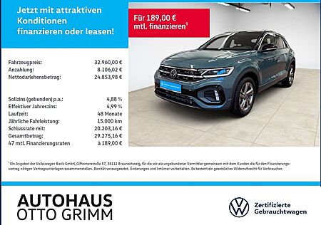 VW T-Roc Volkswagen 1.5 TSI R-Line DSG LED Kamera Navi