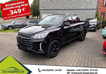 SsangYong Musso GRAND 2.2D 4x4 BLACK AT+AHK3.5t+ALLWETTER+
