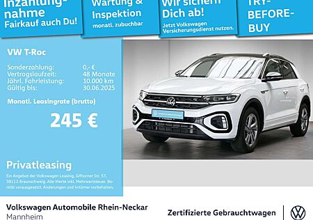 VW T-Roc Volkswagen 2.0 TDI R-Line DSG AHK Navi Kamera uvm