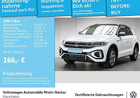 VW T-Roc Volkswagen 2.0 TDI R-Line DSG AHK Navi Kamera uvm