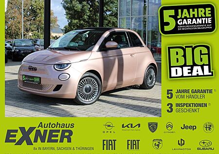 Fiat 500E Cabrio ICON 42kWh LED+Navi+Sitzheizung.+LM