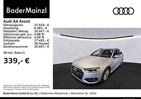 Audi A4 45 TFSI quattro ACC Kamera LED Navi SHZ