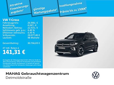 Volkswagen T-Cross R-Line 1.5 TSI AHK IQ.Light IQ.Drive Nav