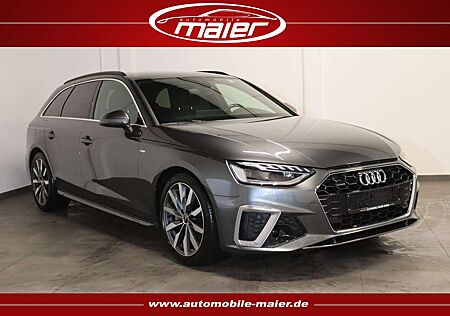 Audi A4 gebraucht kaufen Audi A4 40 TDI qu.- S line Navi-AHK-LED-SHZ-PDC-ACC-