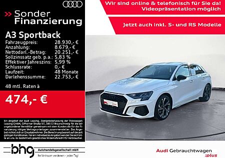 Audi A3 30 TFSI S-line LED/Navi/Kamera/inte