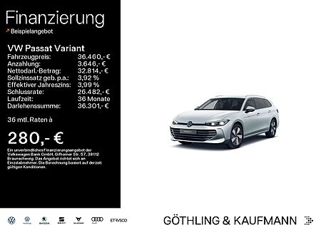 VW Passat Variant Volkswagen 2.0 TDI DSG ELEGANCE*IQ.LIGHT*AHK