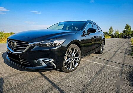 Mazda 6 Mazda 6 Kombi Sports-Line | Vollausstattung | TÜV, Öl-Service & Sommerreifen NEU | ACC, Leder, BOSE | 8-fach