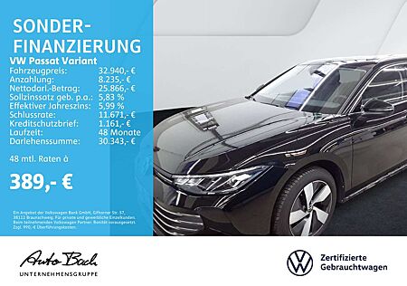VW Passat Variant Volkswagen 1.5 eTSI DSG Business, Navi, LED,