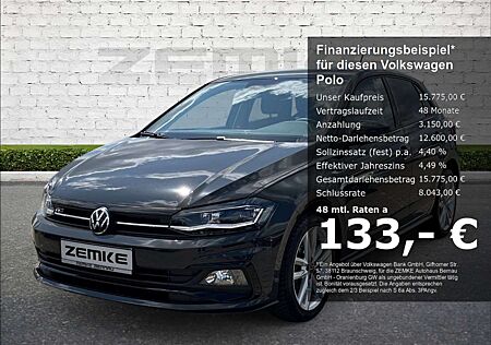 VW Polo Volkswagen 1.0 TSI R-line Sportpaket LED Musikstreaming DAB S